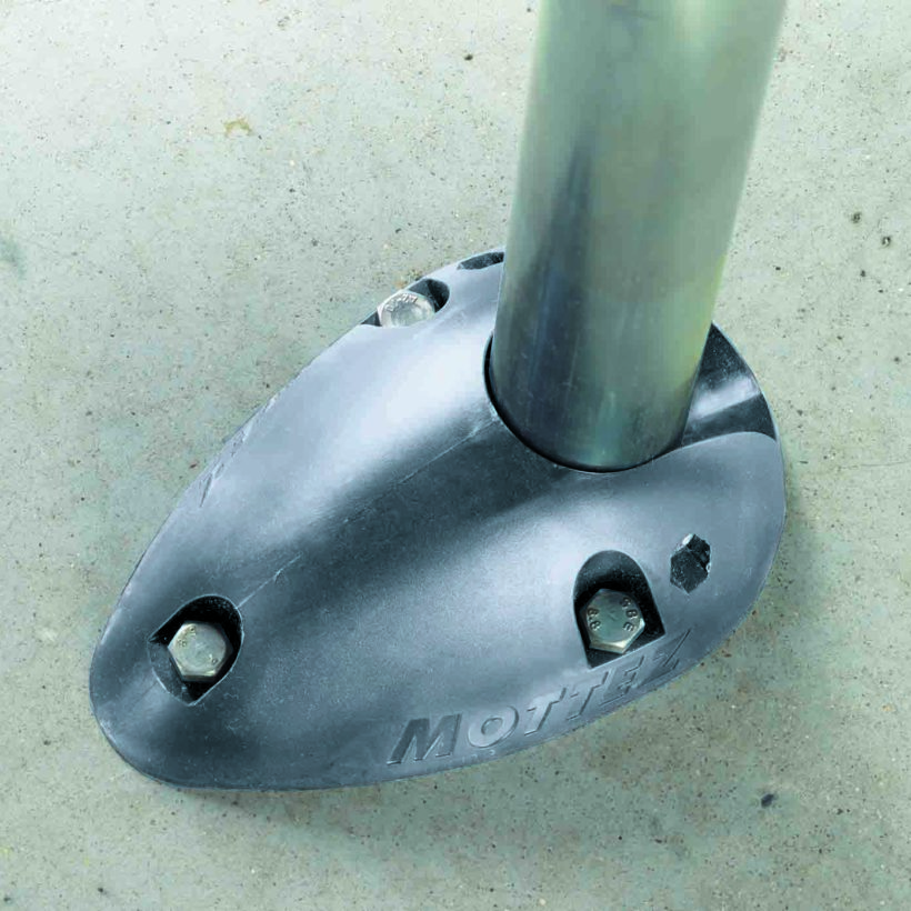 Barrière rabattable DESIGN fermeture clés identiques - MOTTEZ - B302CCI