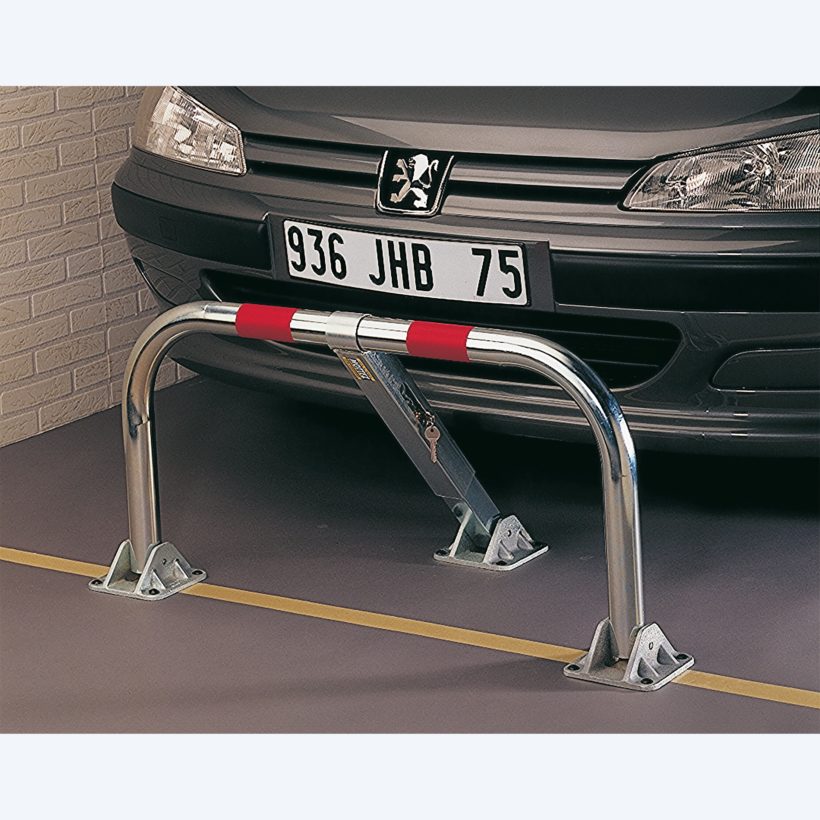 Barrière rabattable standard fermeture serrure cylindre européen - MOTTEZ - B307P