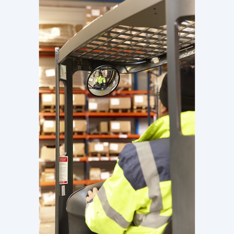 Miroir nomade avec pince pour fixation Ø 20cm - MOTTEZ - B314P20