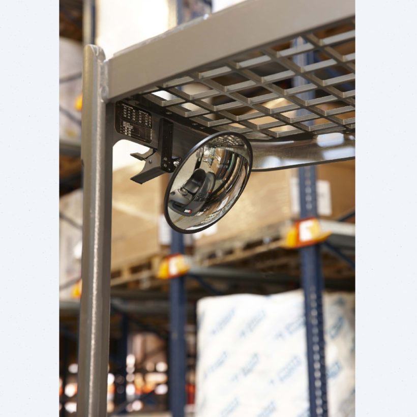 Miroir nomade avec pince pour fixation Ø 20cm - MOTTEZ - B314P20