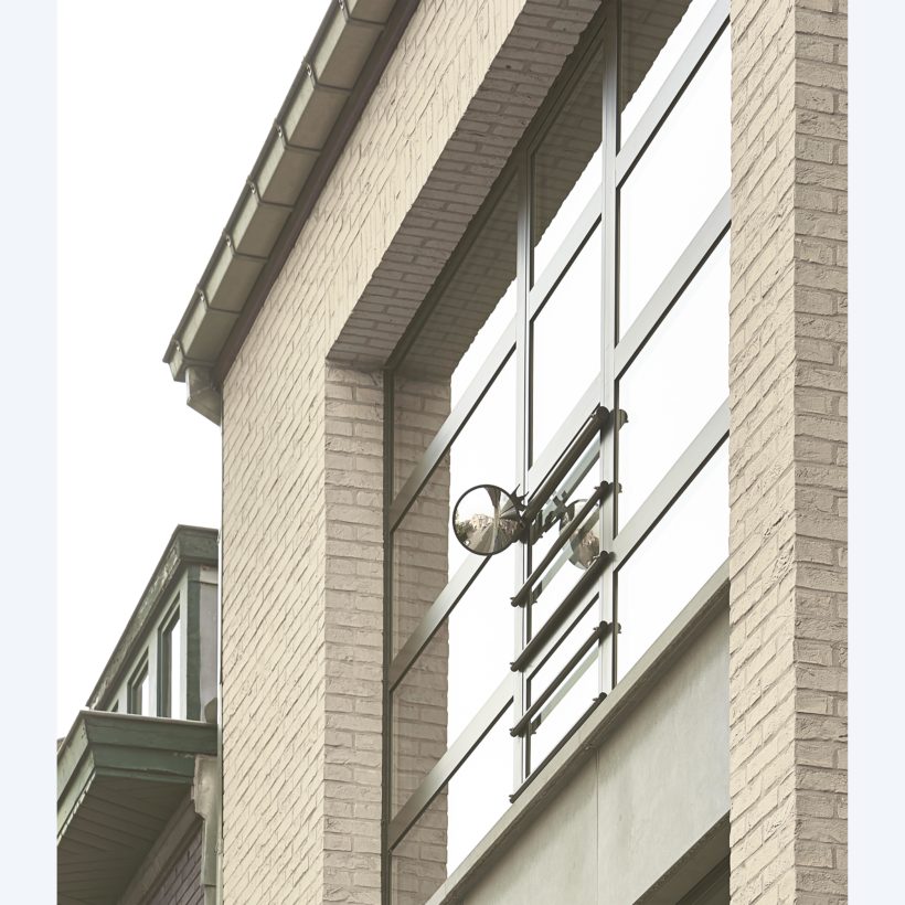 Miroir nomade avec pince pour fixation Ø 20cm - MOTTEZ - B314P20