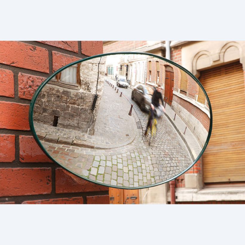 Miroir de sortie ovale Ø 56cm - MOTTEZ - B314POVA