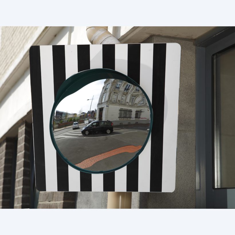 Miroir de sortie Ø 40cm usage domaine public - MOTTEZ - B319P60PV