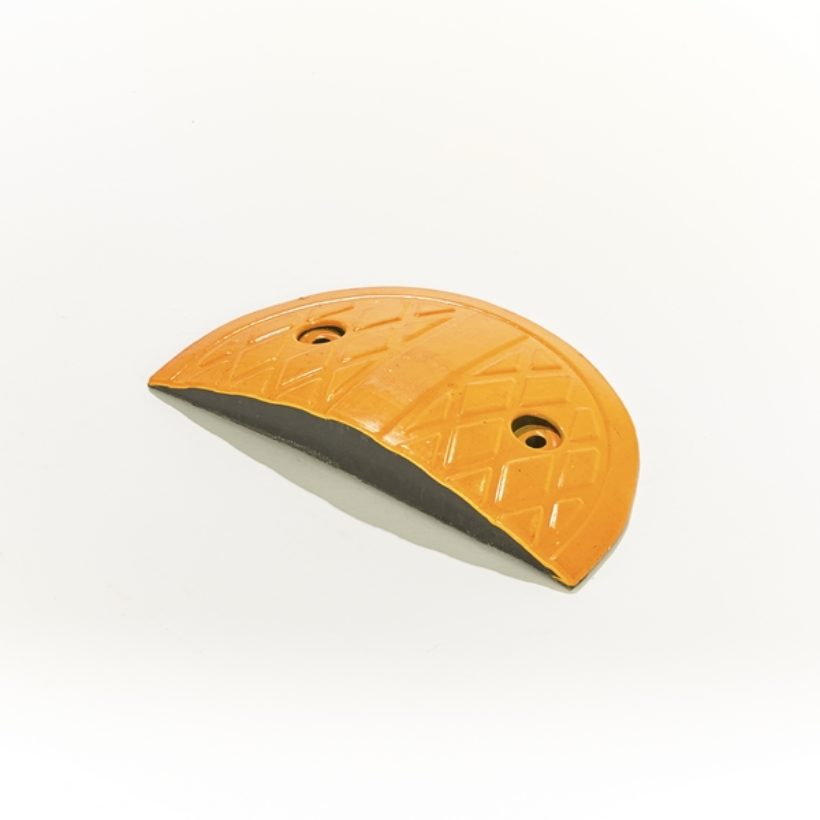 Élément d’Extérieur Jaune pour Ralentisseur en Caoutchouc - MOTTEZ - B323VJ