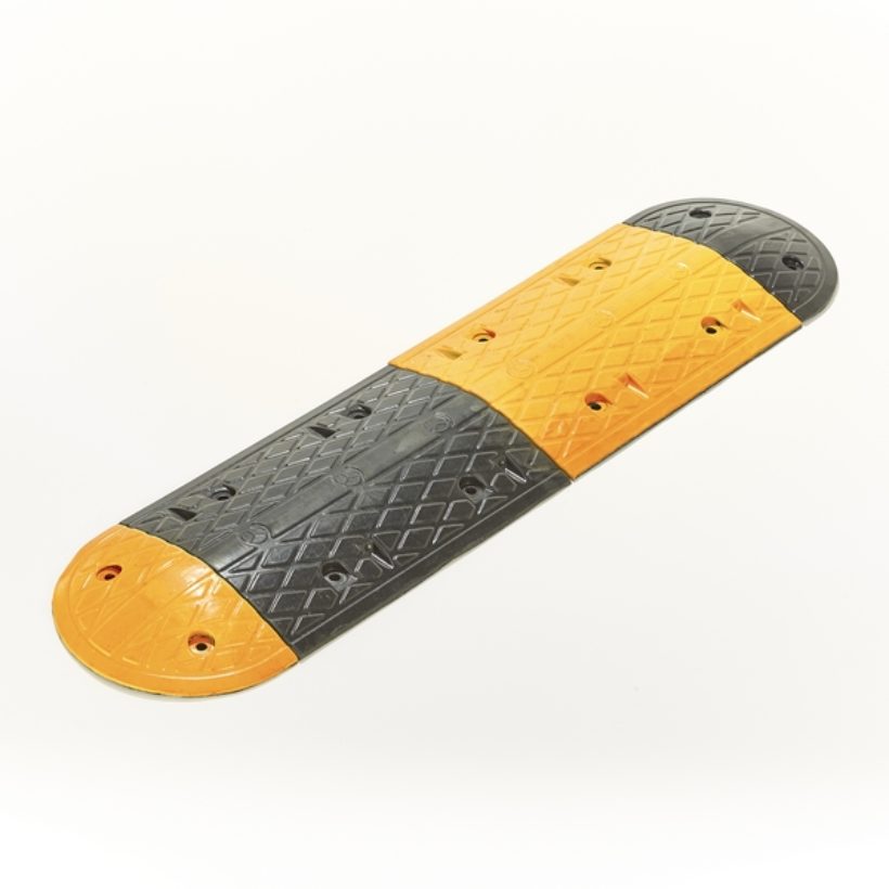 Élément de Base Noir pour Ralentisseur en Caoutchouc - MOTTEZ - B324VN