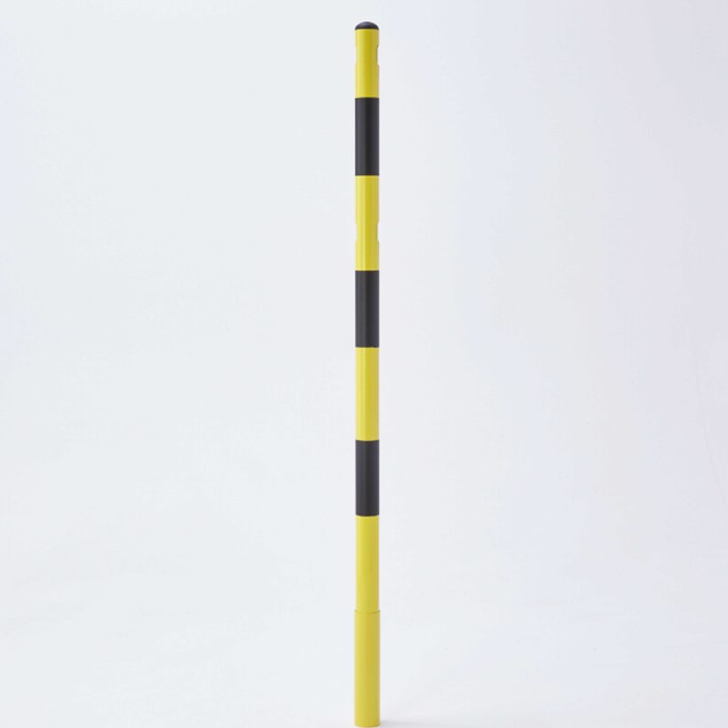 Potelet 150 cm - jaune / noir - MOTTEZ - B362CJN