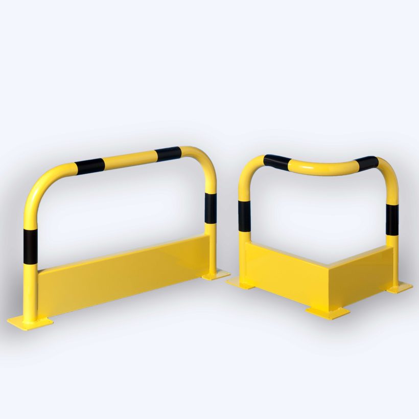 Arceaux avec plinthes en tôle de protection en angle - MOTTEZ - B366SANG