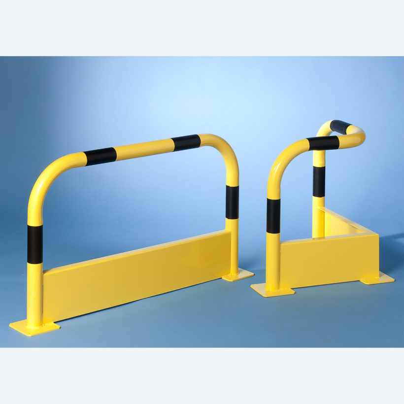 Arceaux avec plinthes en tôle de protection en angle - MOTTEZ - B366SANG