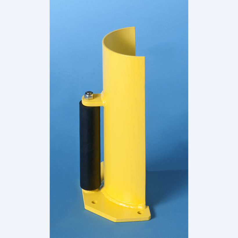 Protection échelle de rack avec guidage « roulettes » - MOTTEZ - B378SGAL
