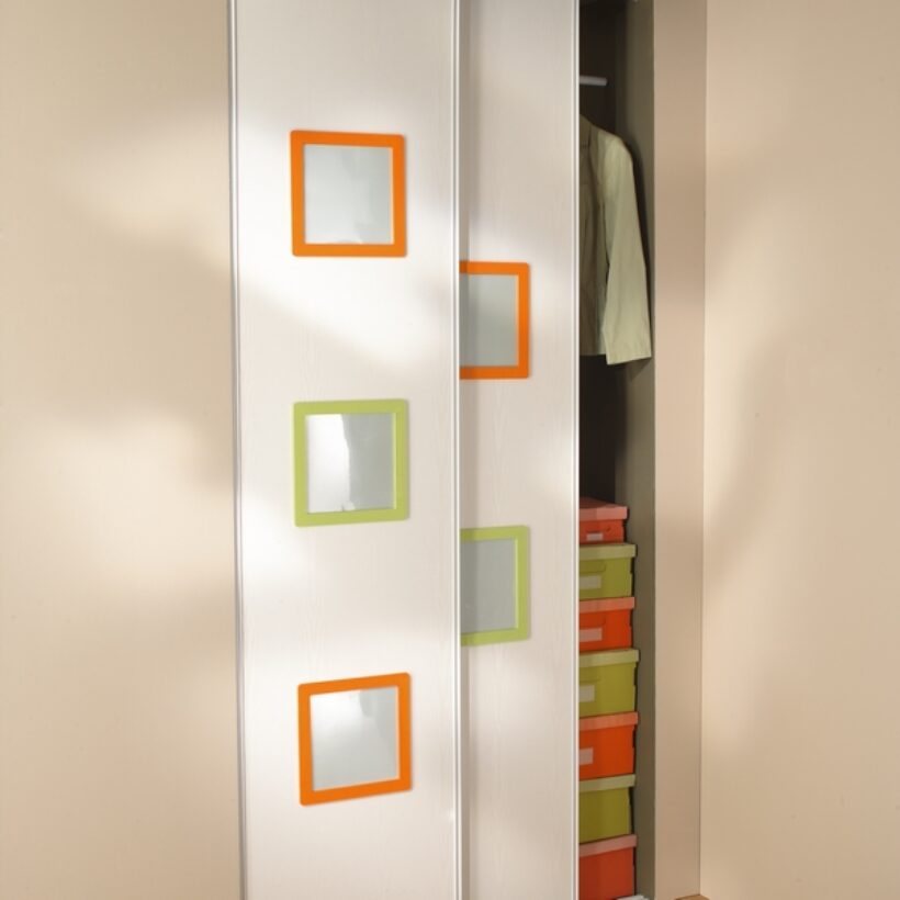  Hublot de porte carré MDF  - MOTTEZ - B409S2CUB