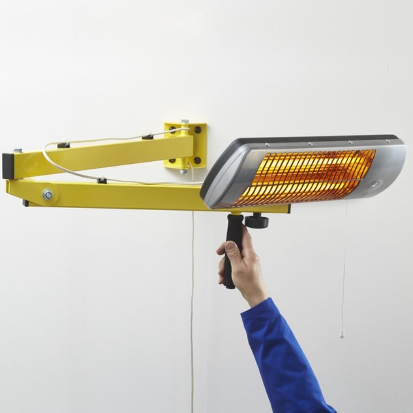 Bras support projecteur de quai et support radian - MOTTEZ - B495C