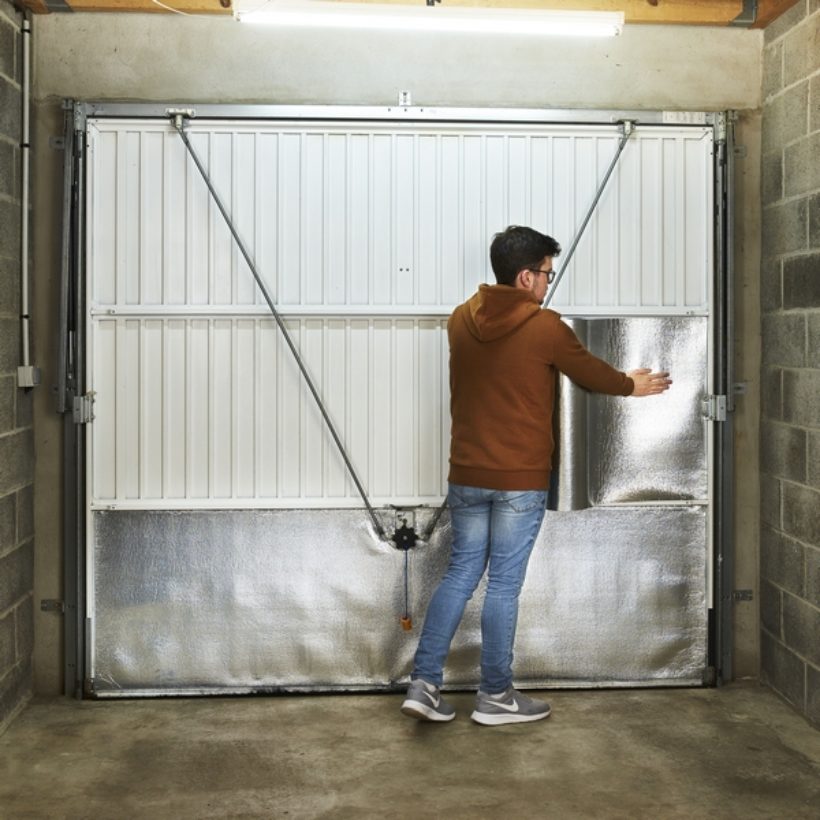  Isolant radiateur / porte de garage Eco  - MOTTEZ - B510S