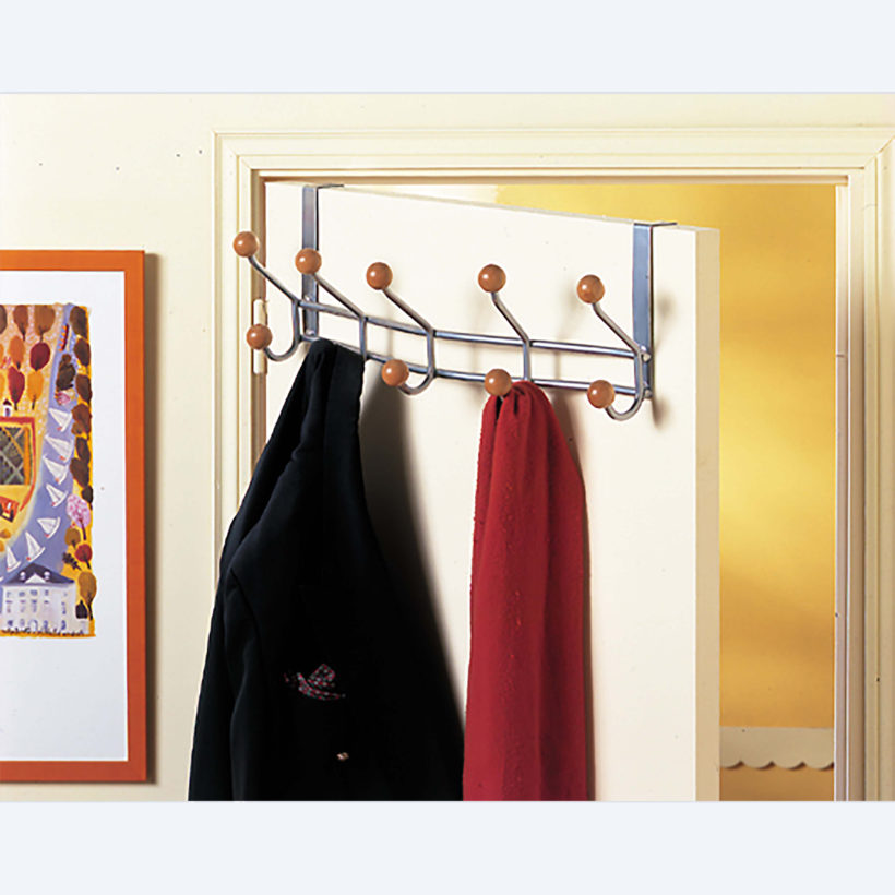 Portemanteaux 10 crochets coloris alu - MOTTEZ - B705QAL