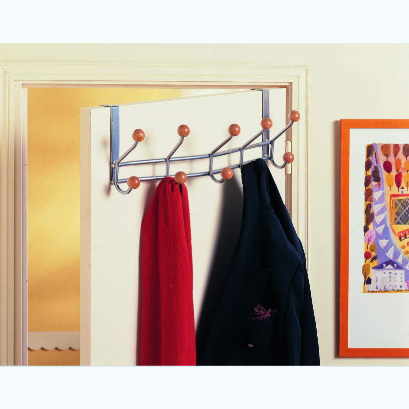 Portemanteaux 10 crochets coloris alu - MOTTEZ - B705QAL