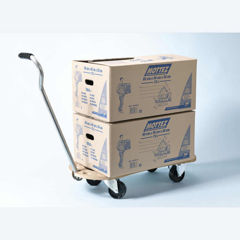 Plateau rouleur avec poignée - MOTTEZ - B740Q