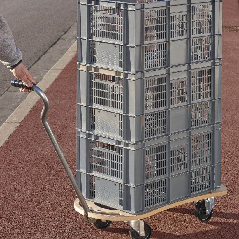 Plateau rouleur avec poignée - MOTTEZ - B740Q