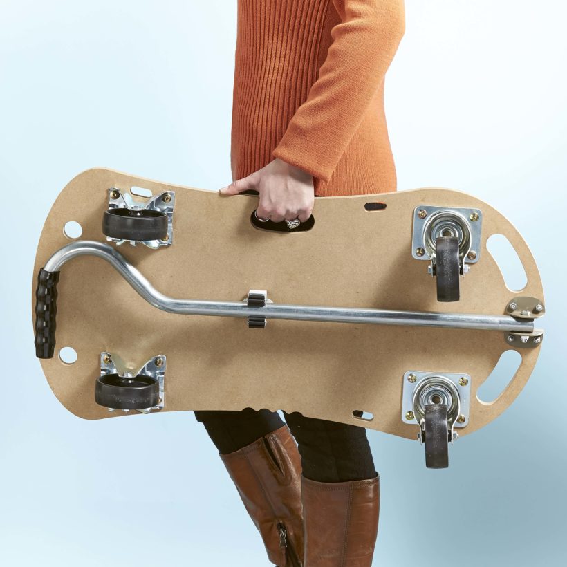 Plateau rouleur avec poignée - MOTTEZ - B740Q