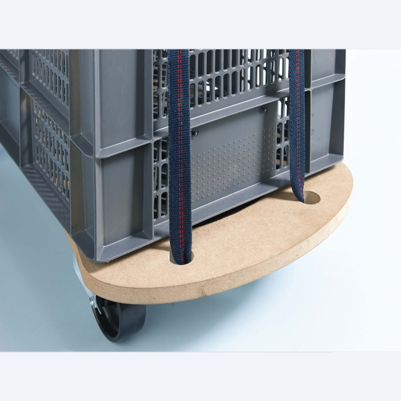 Plateau rouleur avec poignée - MOTTEZ - B740Q