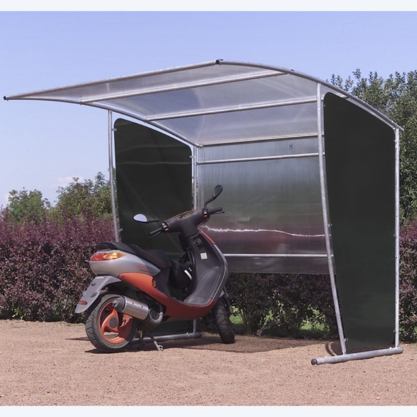 Abri initial vélos / motos / scooters - Coloris noir - MOTTEZ - B805VNO