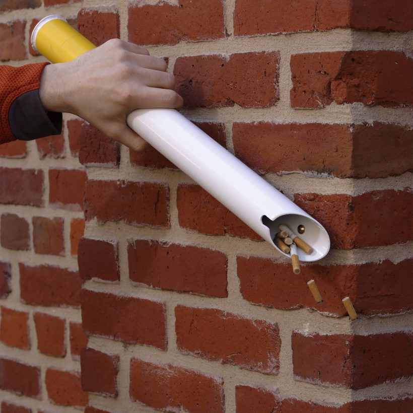  Cendrier mural simple pivotant  - MOTTEZ - B831CBC