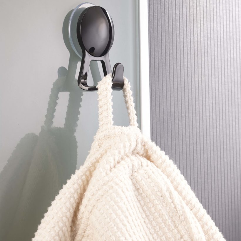  Portemanteau ventouse noir  - MOTTEZ - B848VNO