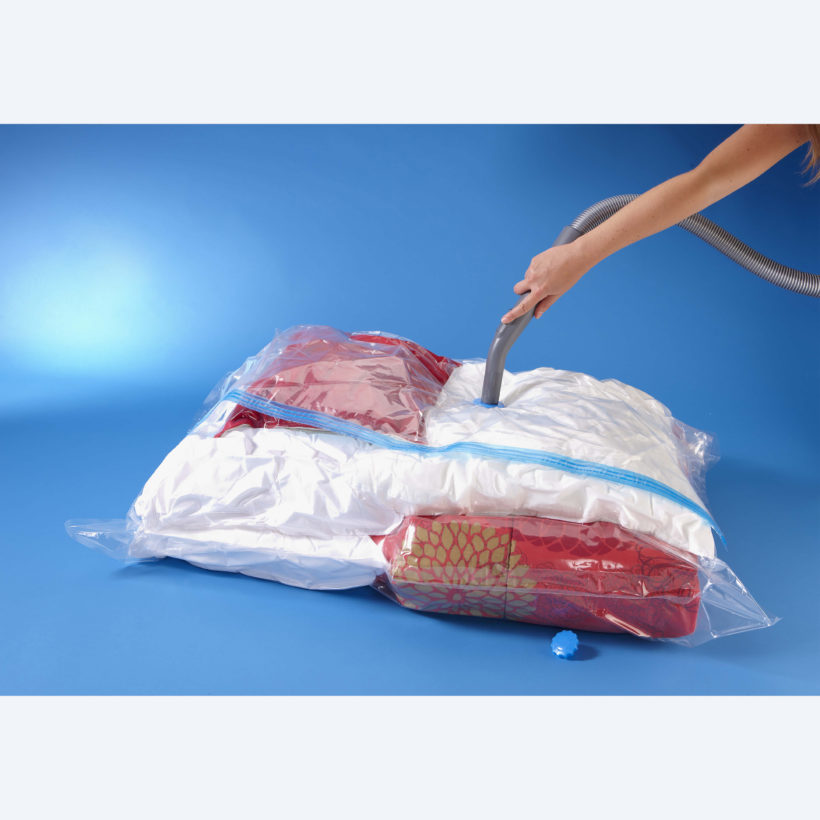 Housse de rangement sous vide cube 235 litres - MOTTEZ - B863S235