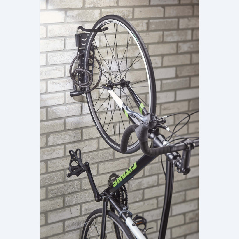 Crochet vélo mural pour fat bike avec système antivol - MOTTEZ - B865VXL