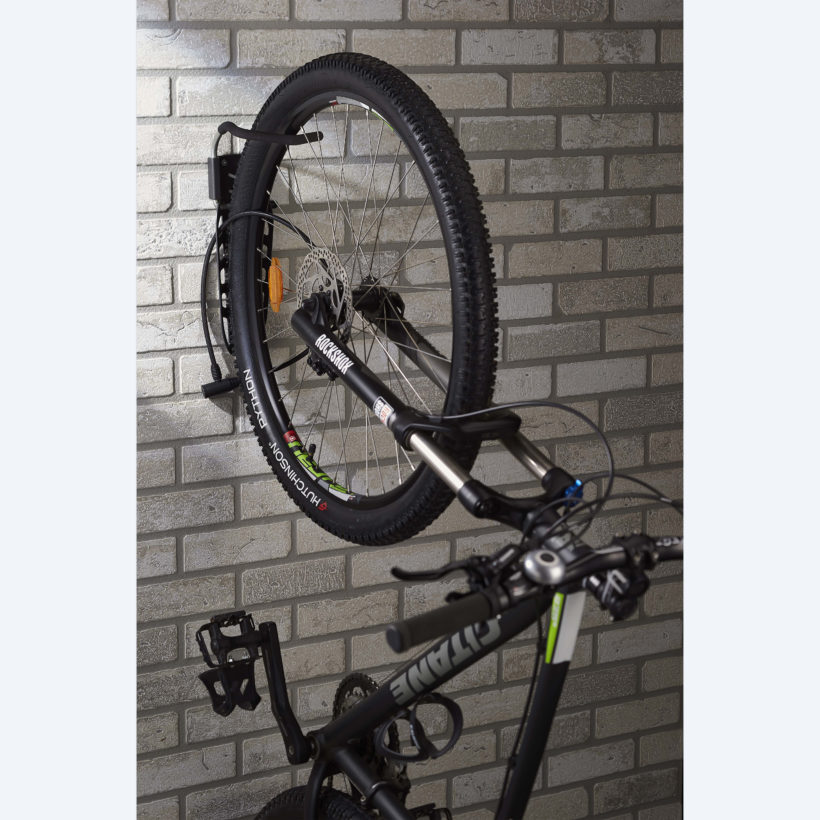 Crochet vélo mural pour fat bike avec système antivol - MOTTEZ - B865VXL