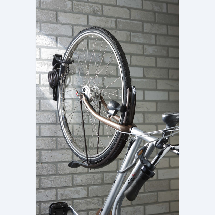 Crochet vélo mural avec système antivol - MOTTEZ - B865V