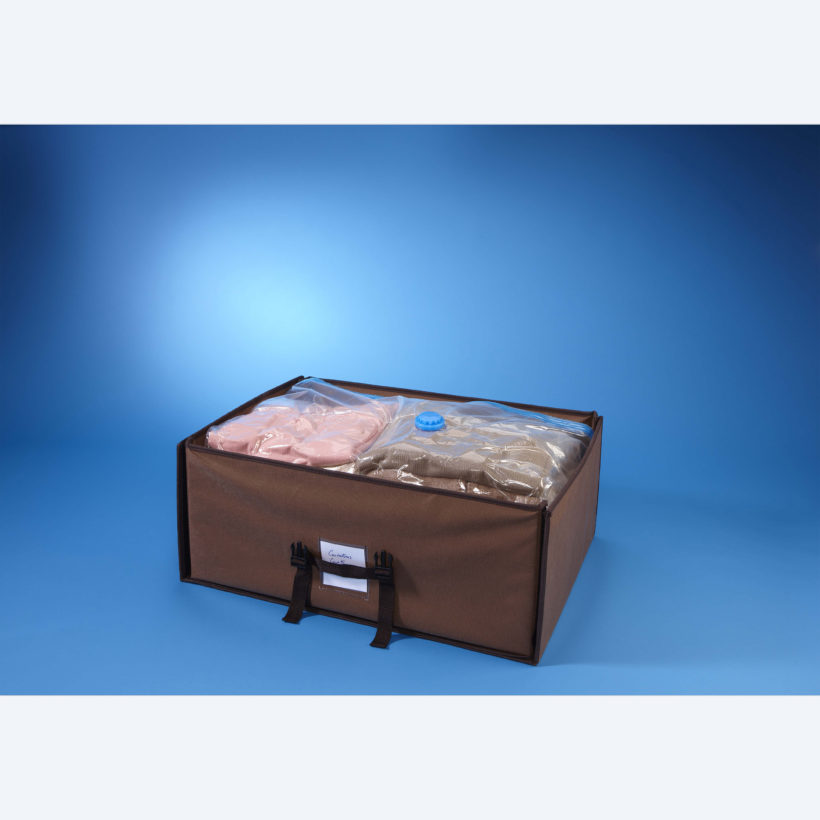 Housse de rangement valise 50 x 65 x 15 cm + housse 70 x 105 x 32 cm - MOTTEZ - B866S