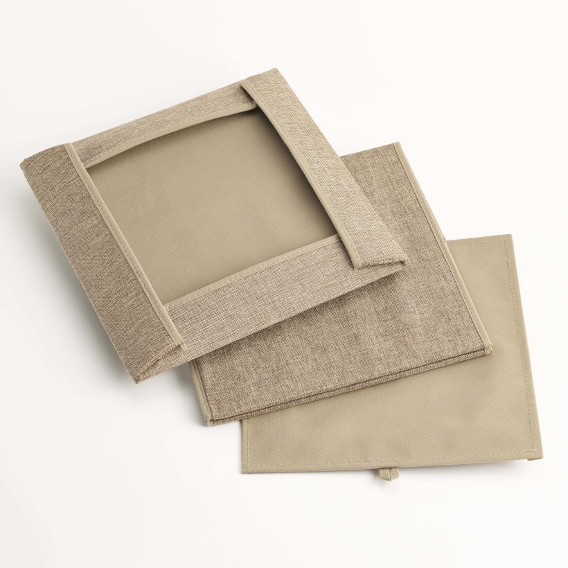 Pouf de rangement en tissu - MOTTEZ - B869S