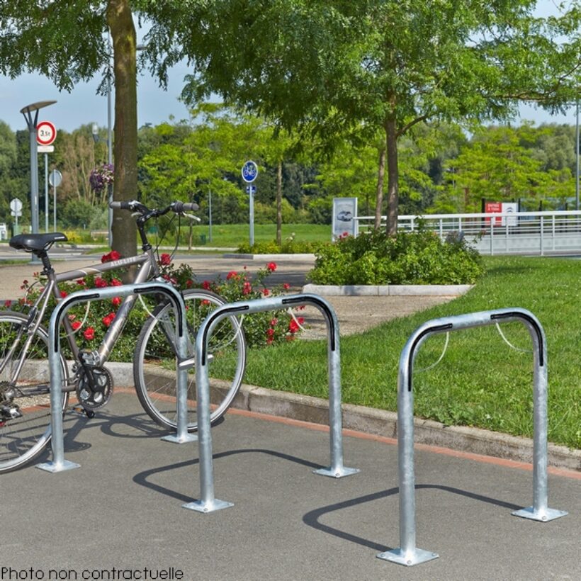 Arceau range vélo simple sur platine - MOTTEZ - B883VGA