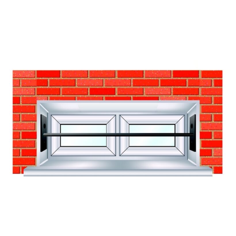 Barre de sécurité blanche télescopique 30/55 cm pour fenêtre 13/26cm - MOTTEZ - B940VBC