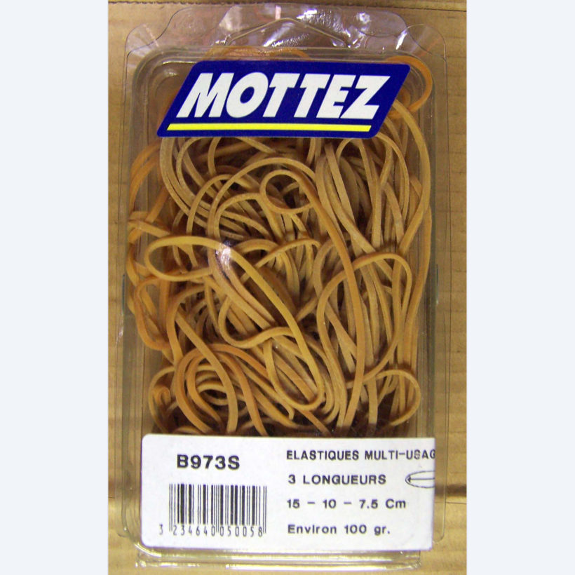Élastiques 100 gramme - MOTTEZ - B973S