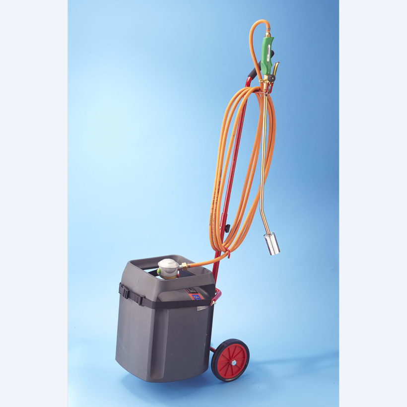 Porte bouteille de gaz / désherbeur thermique - MOTTEZ - J040Q