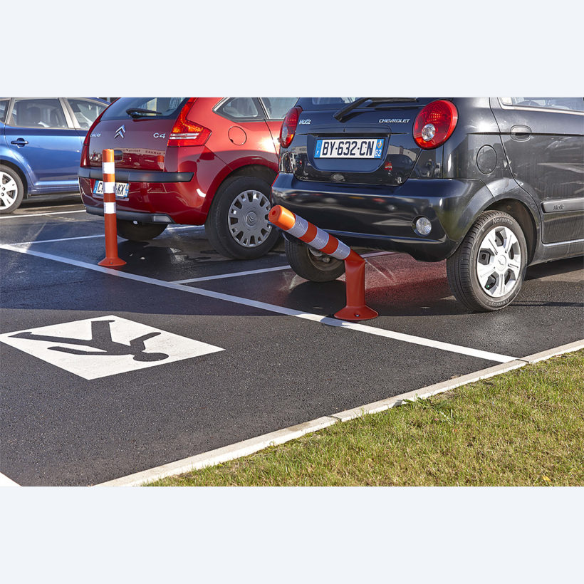  Poteau de signalisation à fixer « renforcé »  - MOTTEZ - M016S75