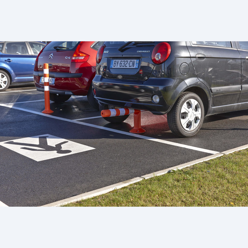 Poteau de signalisation à fixer « renforcé »  - MOTTEZ - M016S75