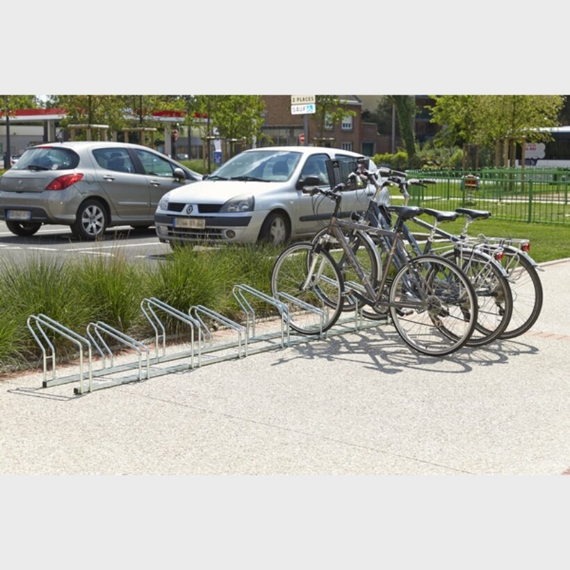  Râtelier Hollandais sur 2 niveaux pour 8 vélos  - MOTTEZ - M024V8