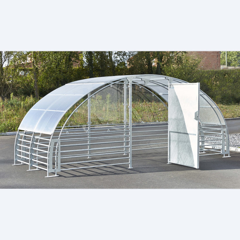Abri 12 vélos fermé - MOTTEZ - M026V
