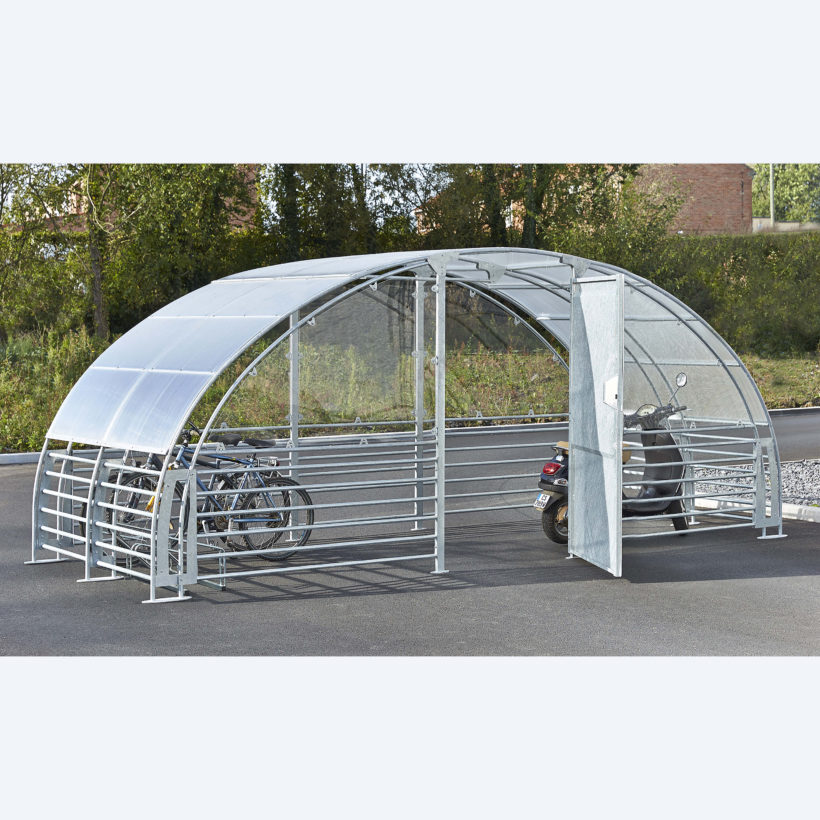 Abri 12 vélos fermé - MOTTEZ - M026V