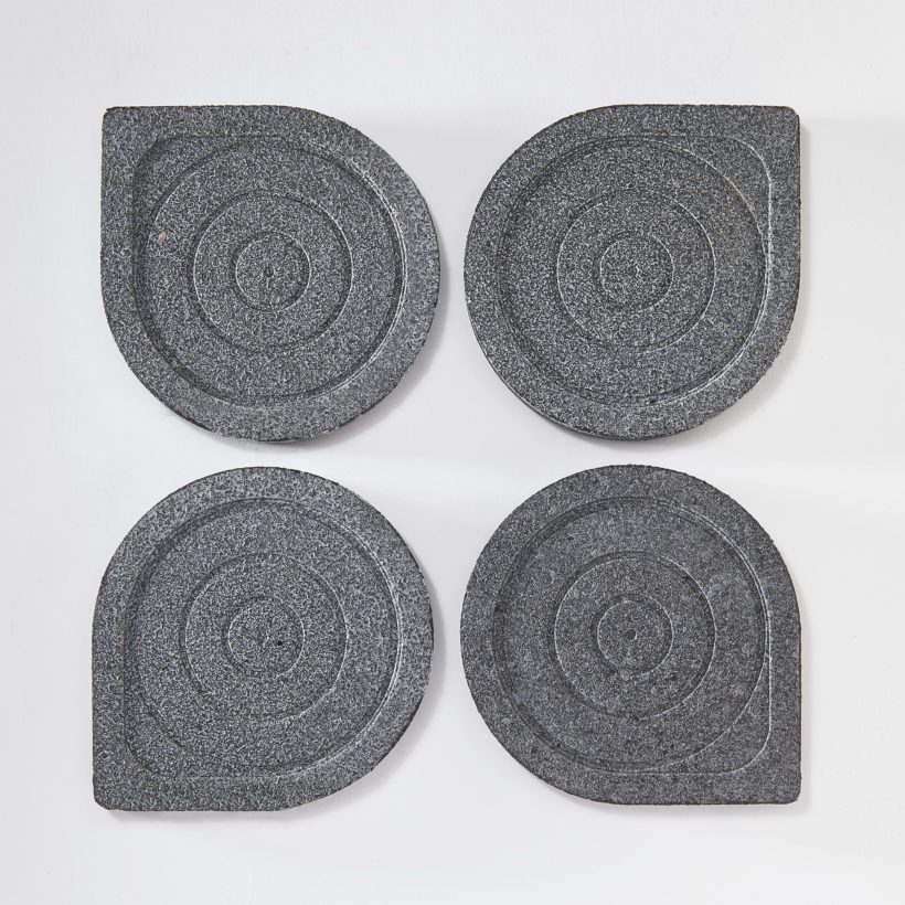  Lot de 4 patins  - MOTTEZ - M031Q