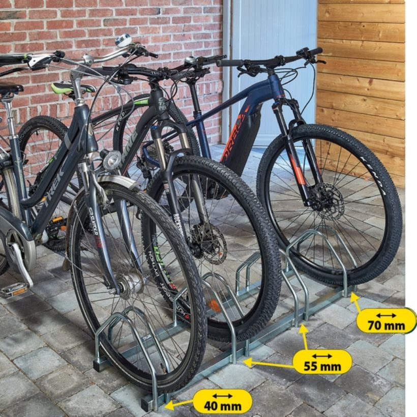  Range 4 vélos : 3 largeurs de pneus  - MOTTEZ - M044V