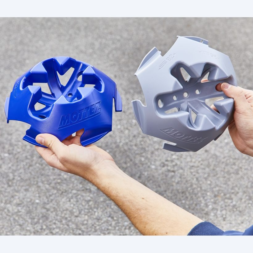  Support trottinette au sol gris  - MOTTEZ - M058QGR