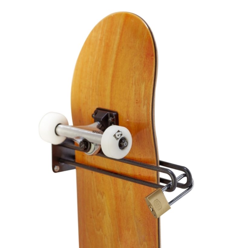  Range skateboard individuel mural avec antivol  - MOTTEZ - M059SMUR