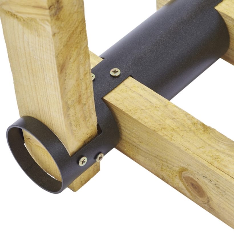  Lot de 2 supports range bûches  - MOTTEZ - M061Q