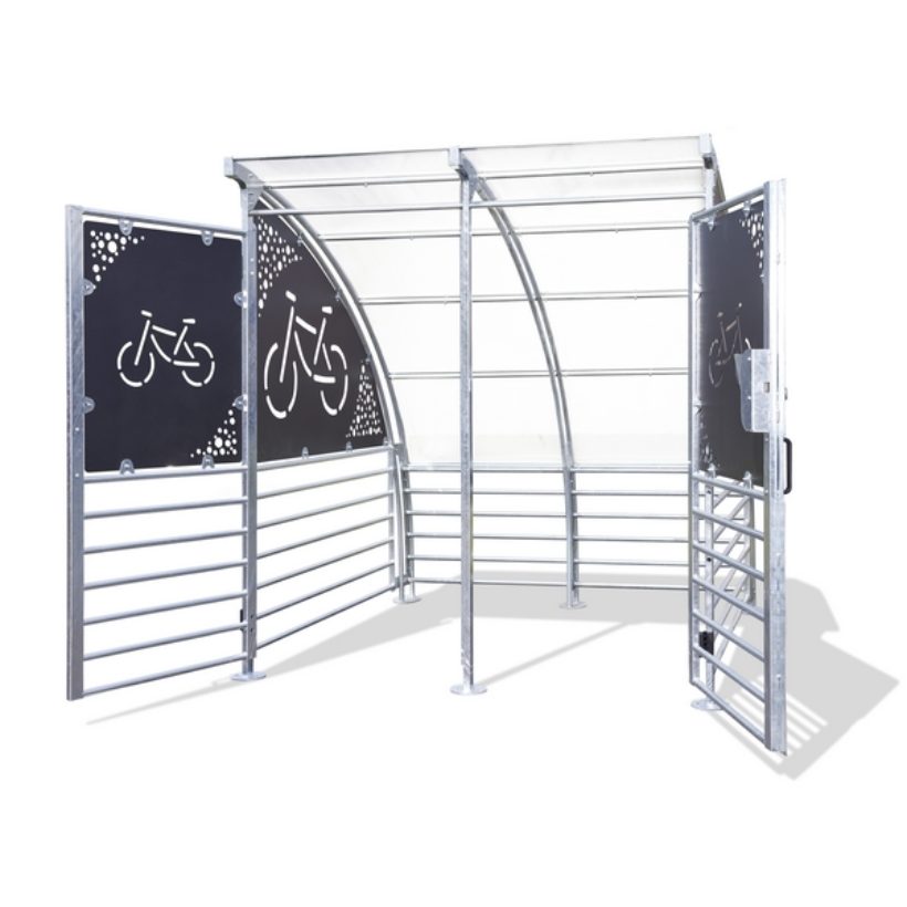 Abri sécurisé 6 vélos - MOTTEZ - M106V