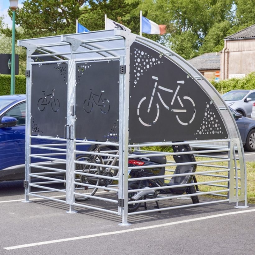 Abri sécurisé 6 vélos - MOTTEZ - M106V