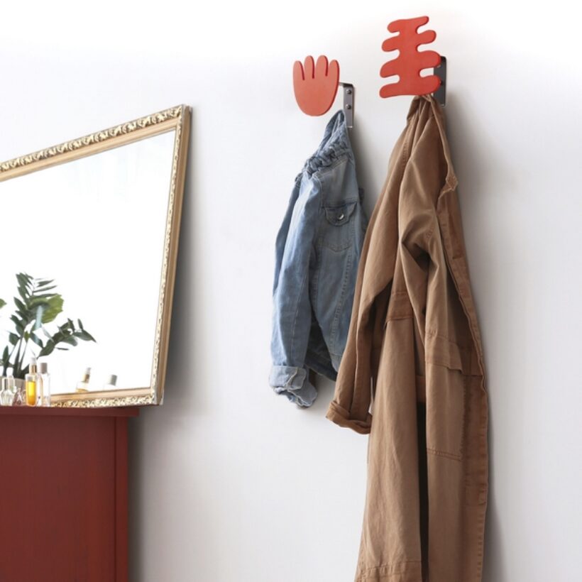 Patère « Feuille 2 » pour porte-manteau - MOTTEZ - M308V