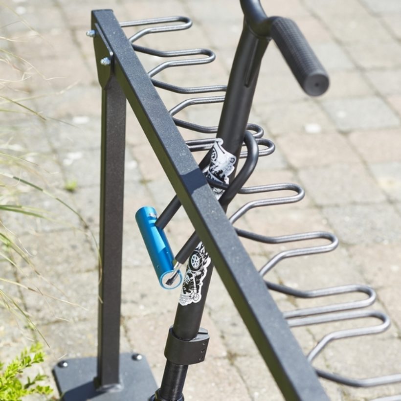  Support range 9 trottinettes  - MOTTEZ - M509S