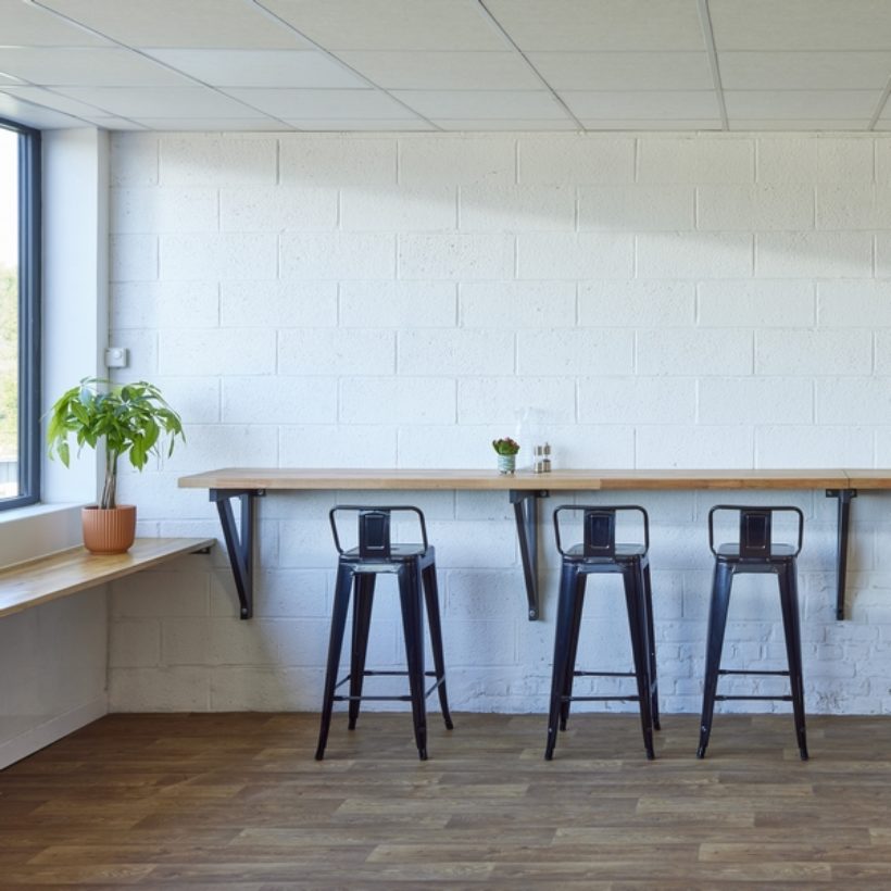 Support mural pour table snack, plan de travail, établi…  - MOTTEZ - M582S